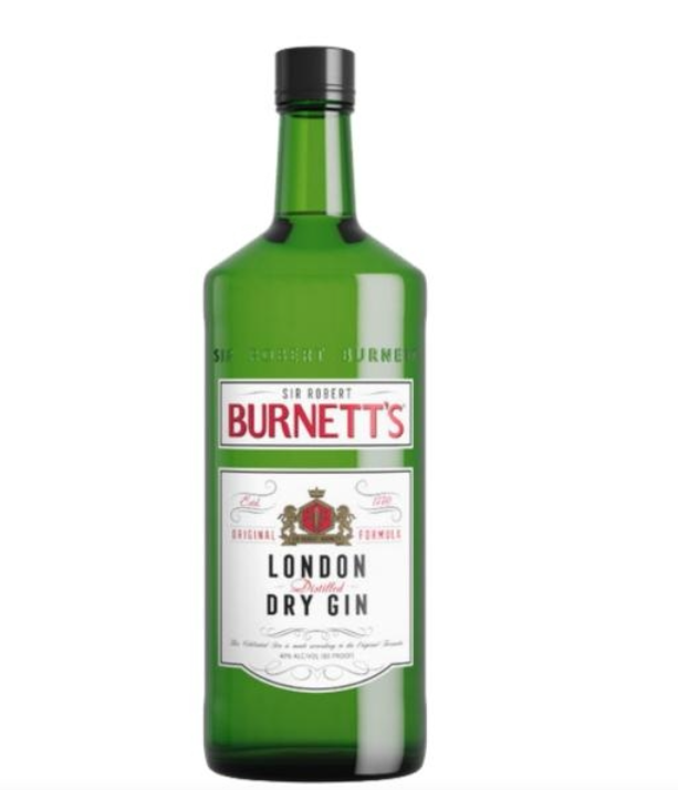 GINEBRA BURNETT´S 750 ML